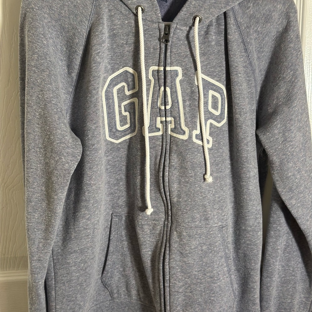 GAP Gray Zip-Up Hoodie